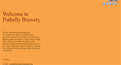 Desktop Screenshot of potbellybrewery.com